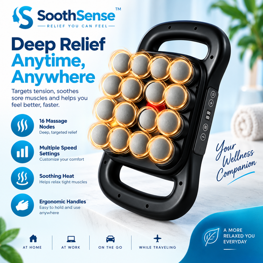 SoothSense Deep Kneading Massager