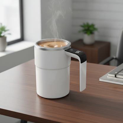 Smart Mug on Office Desk
