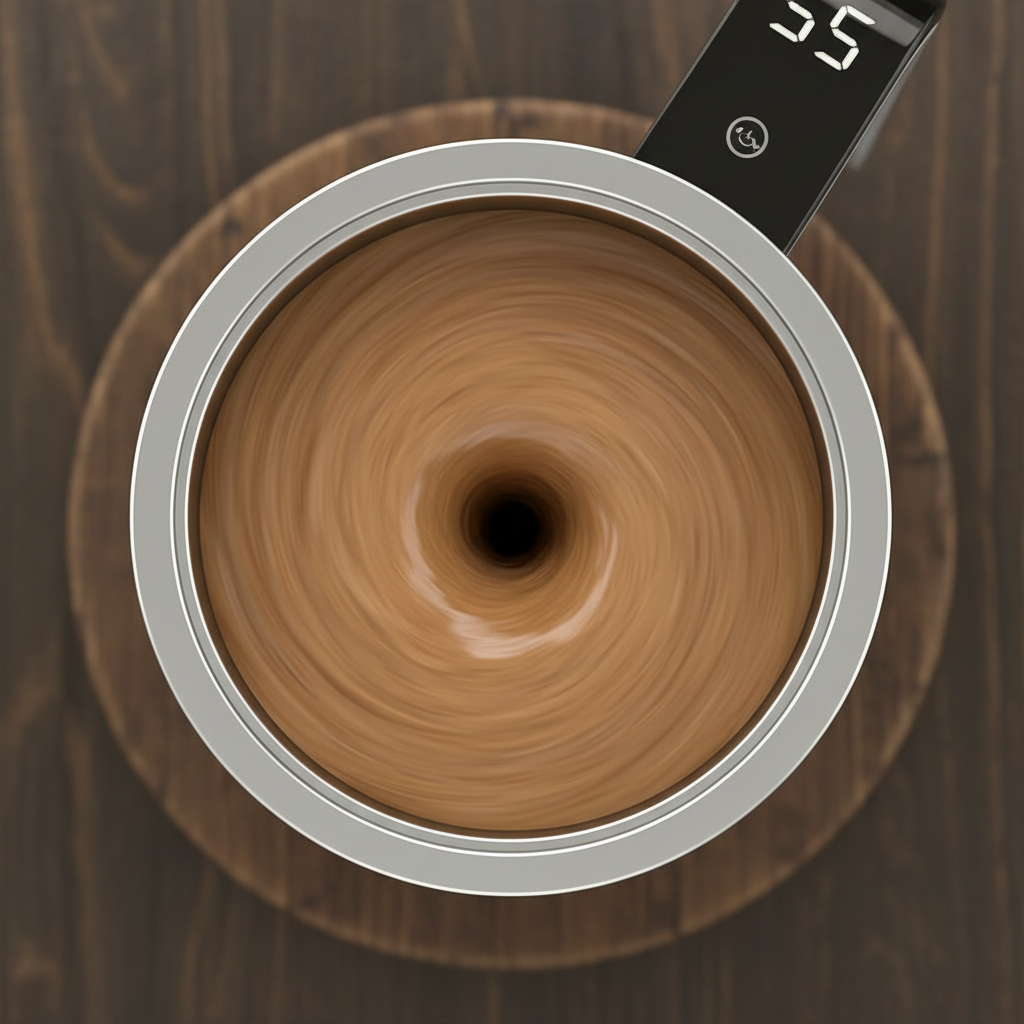 Top-Down Close-Up Smart Mug